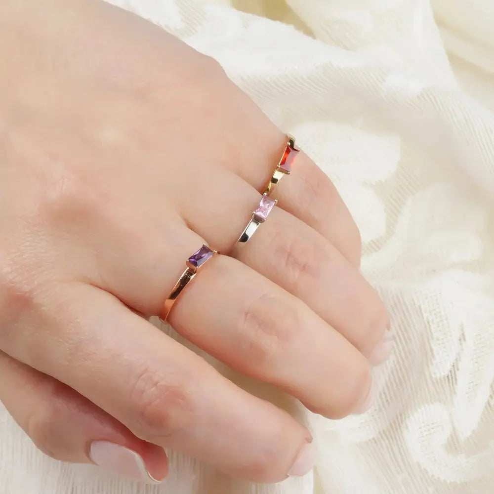 Bague pierre personnalisée