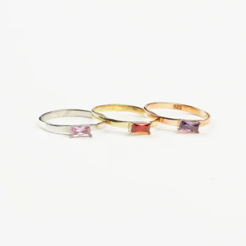 Bague pierre personnalisée