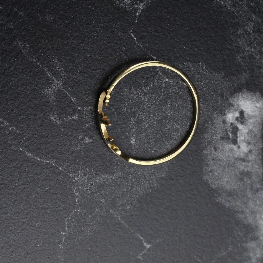 Bague prénom arabe