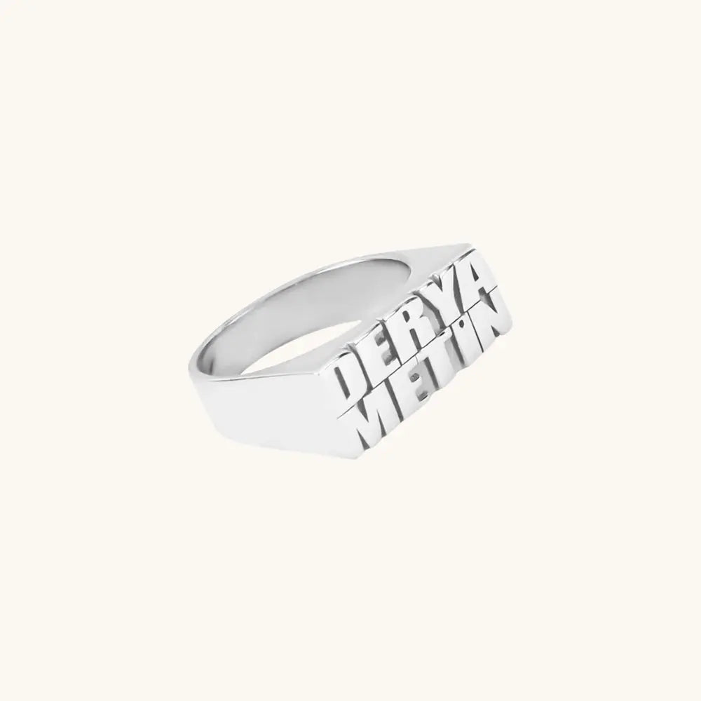 Bague prénom personnalisée