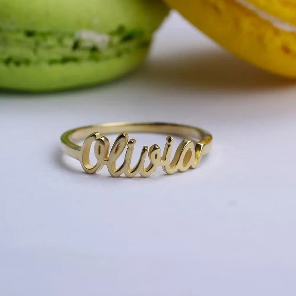 Bague prénom femme