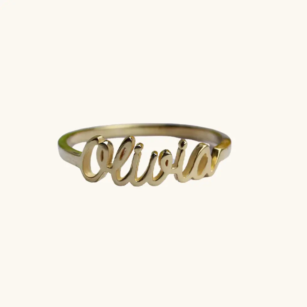 Bague prénom femme