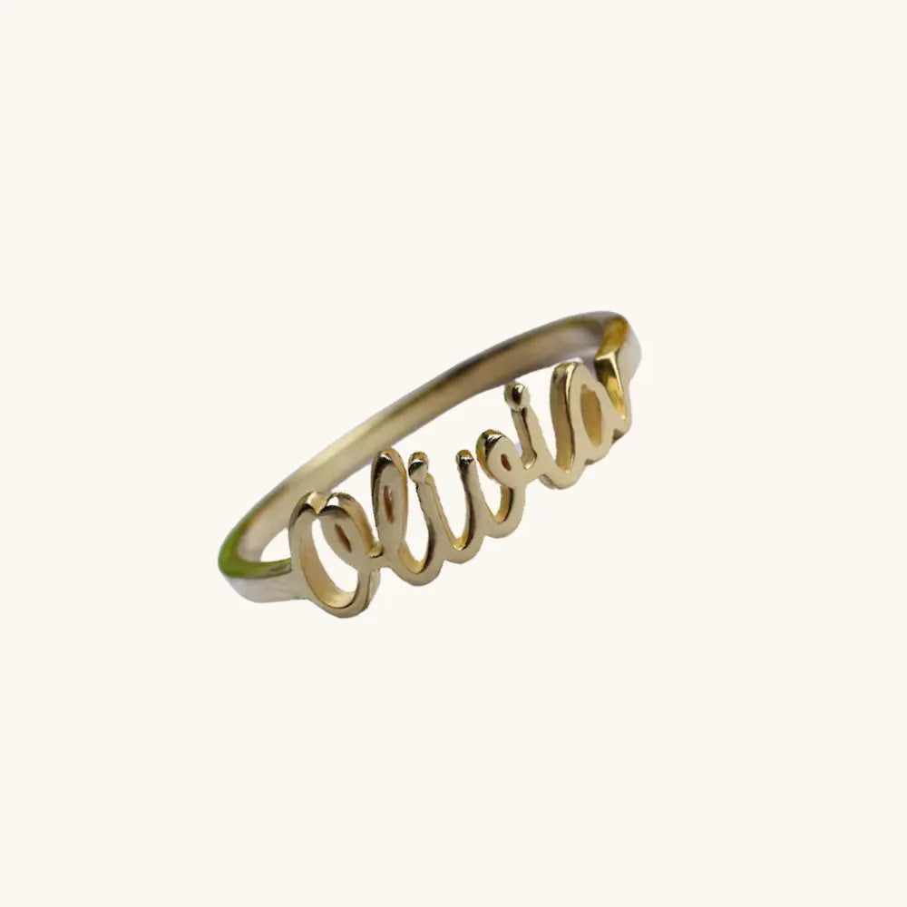 Bague prénom femme