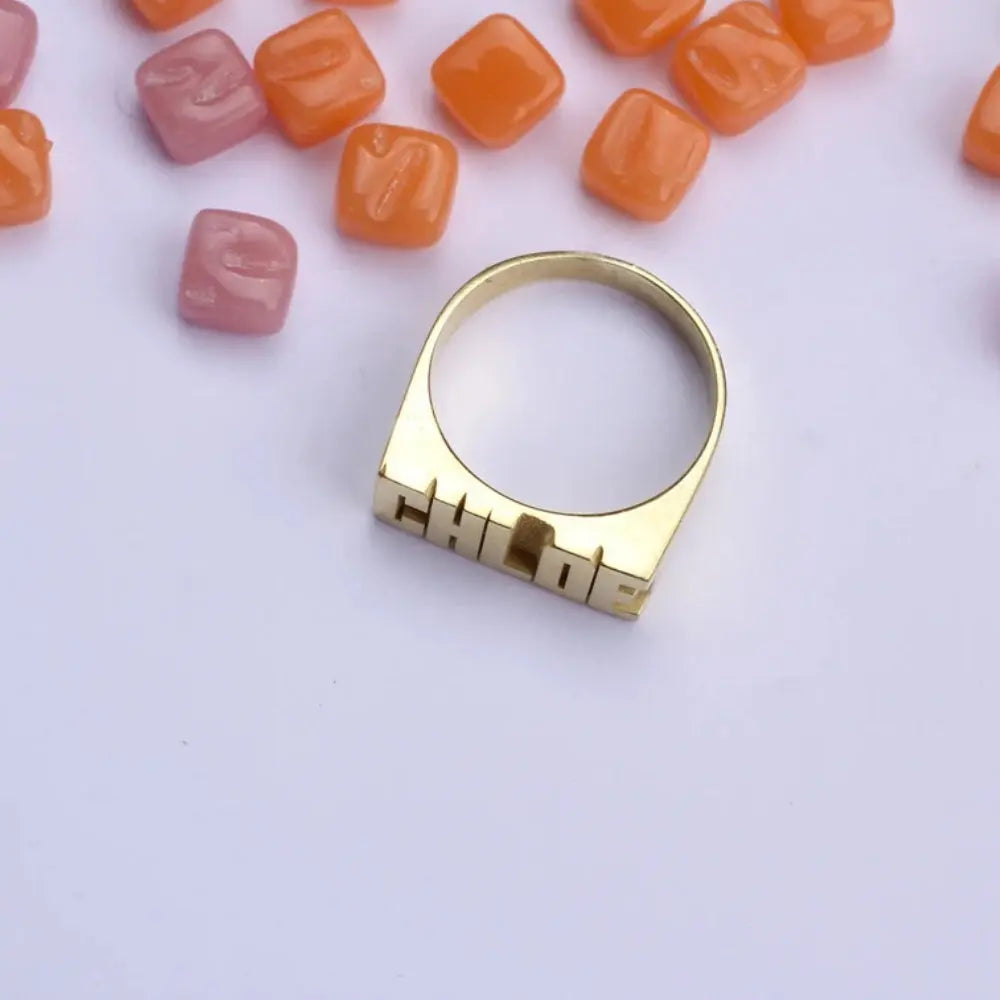 Bague prénom personnalisée