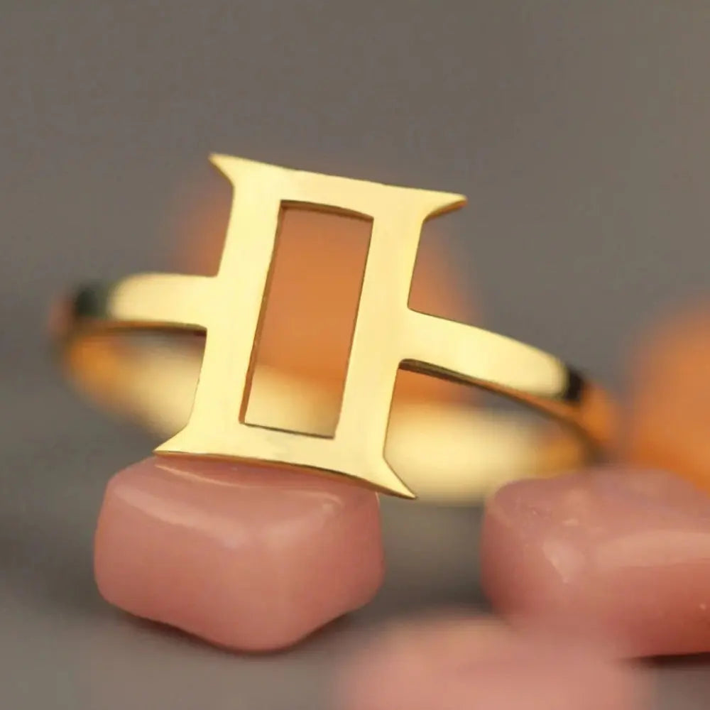 Bague zodiaque en argent