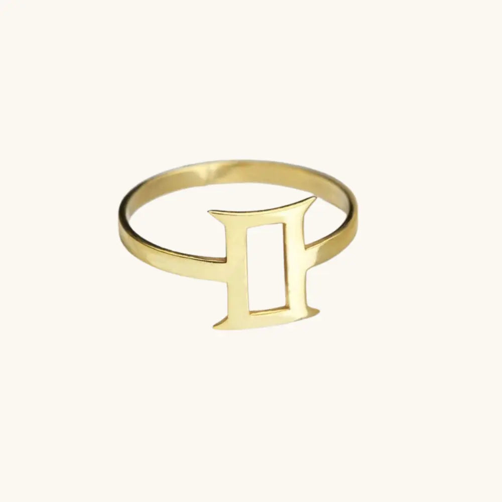 Bague zodiaque en argent