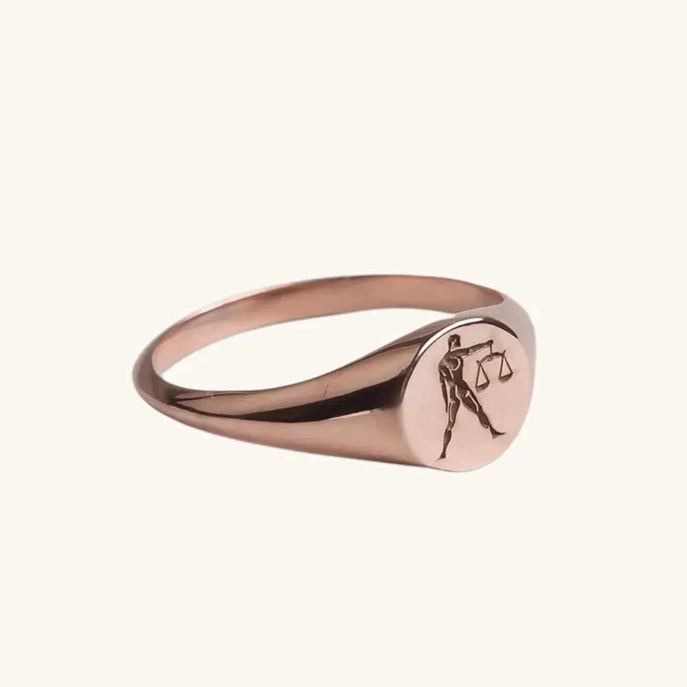 Bague zodiaque personnalisée