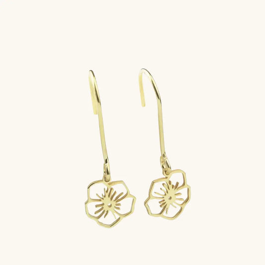 Boucles d'oreilles fleurs