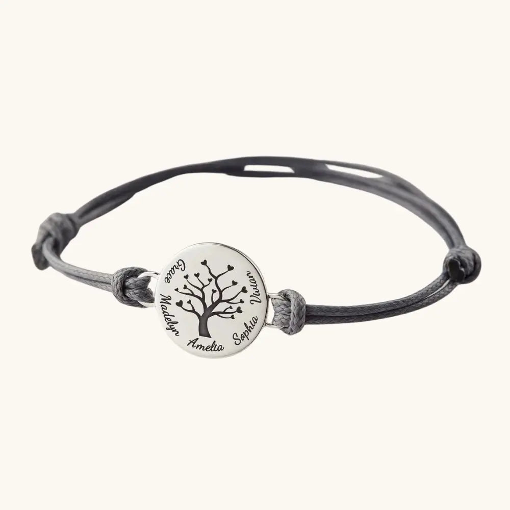 Bracelet arbre de vie prénom