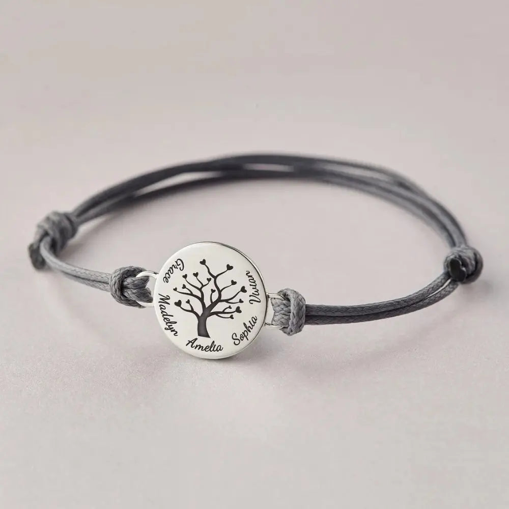 Bracelet arbre de vie prénom