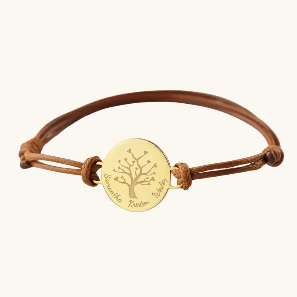 Bracelet arbre de vie prénom