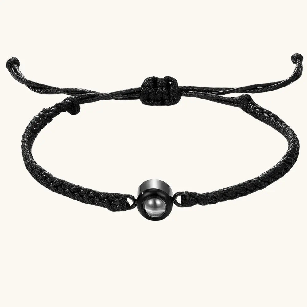 Bracelet avec photo projection