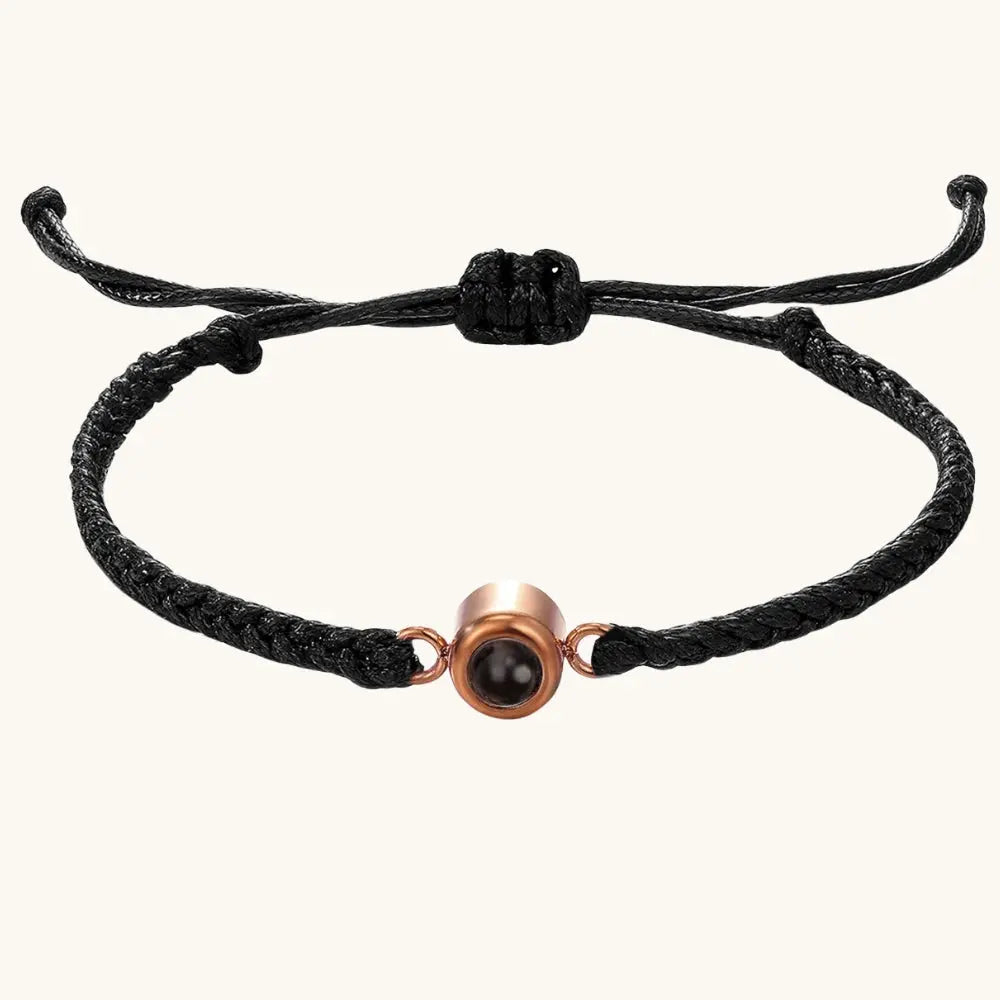 Bracelet avec photo projection