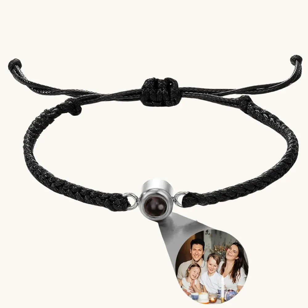 Bracelet avec photo projection