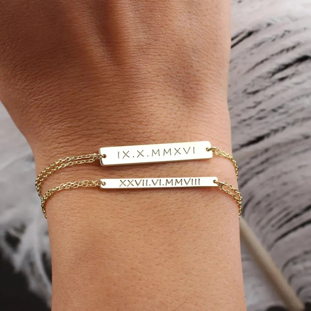 Bracelet chiffres romains