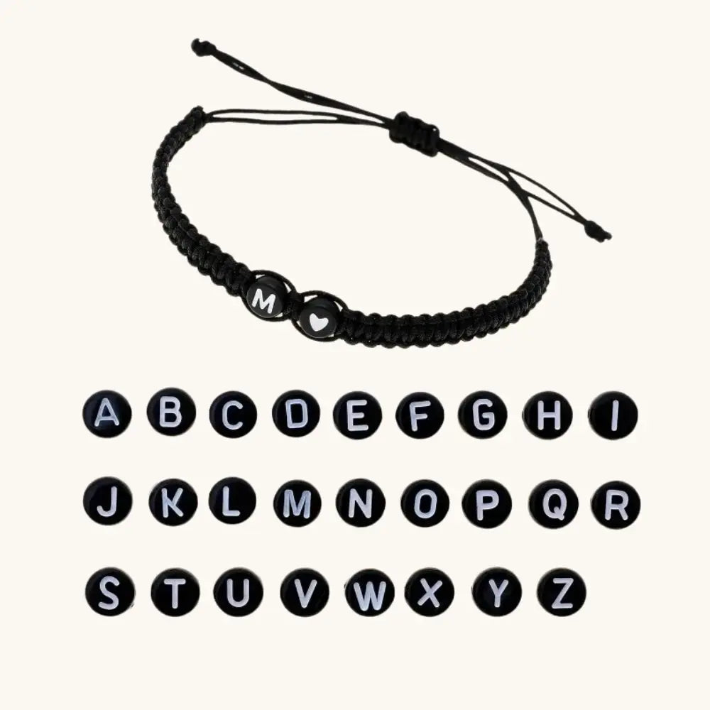 Bracelet cœur initiale
