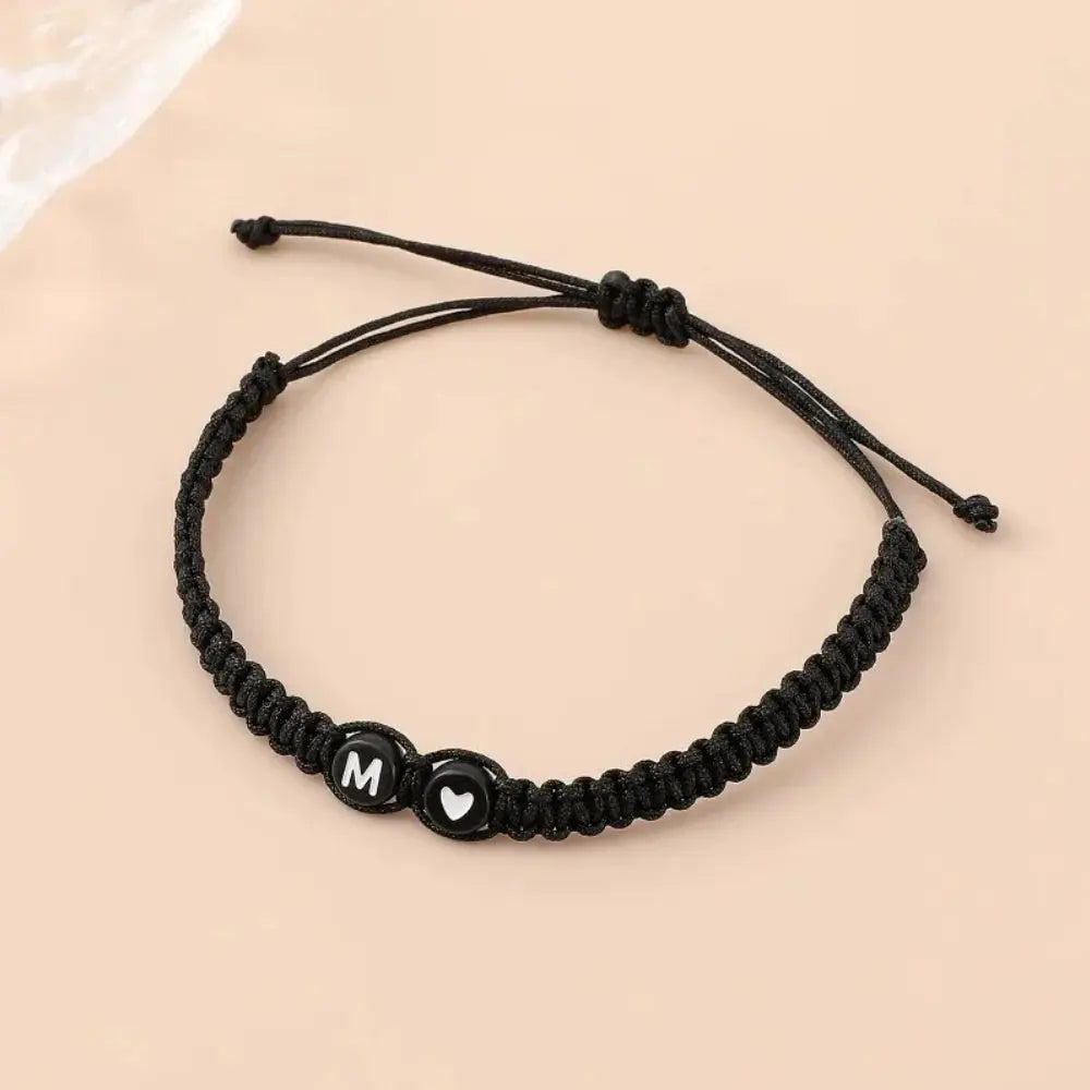 Bracelet cœur initiale