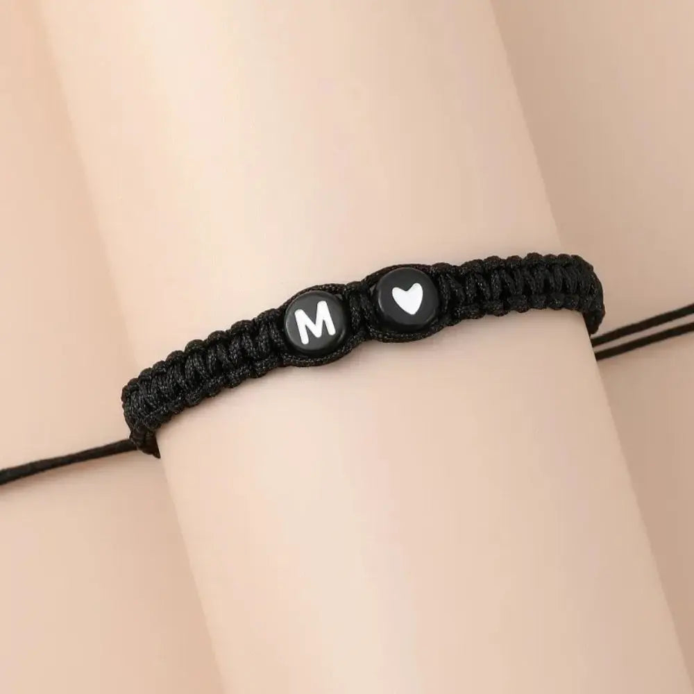Bracelet cœur initiale