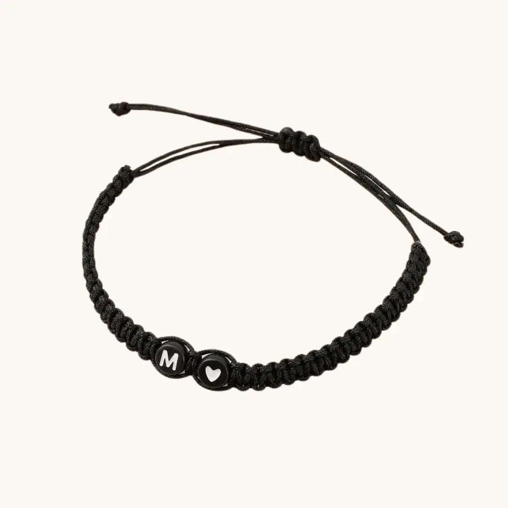 Bracelet cœur initiale