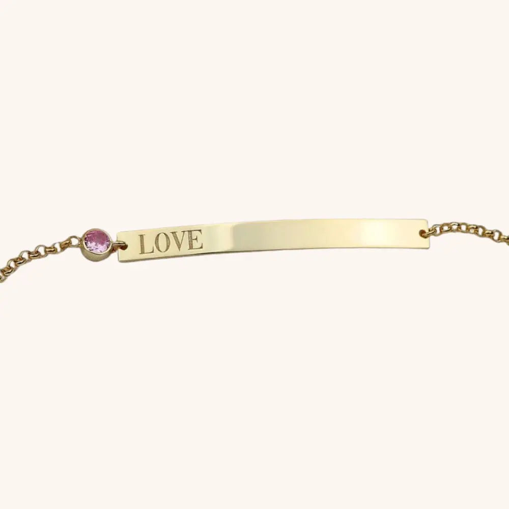 Bracelet couple personnalisé