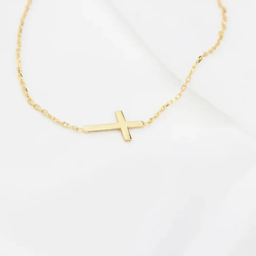 Bracelet croix personnalisé