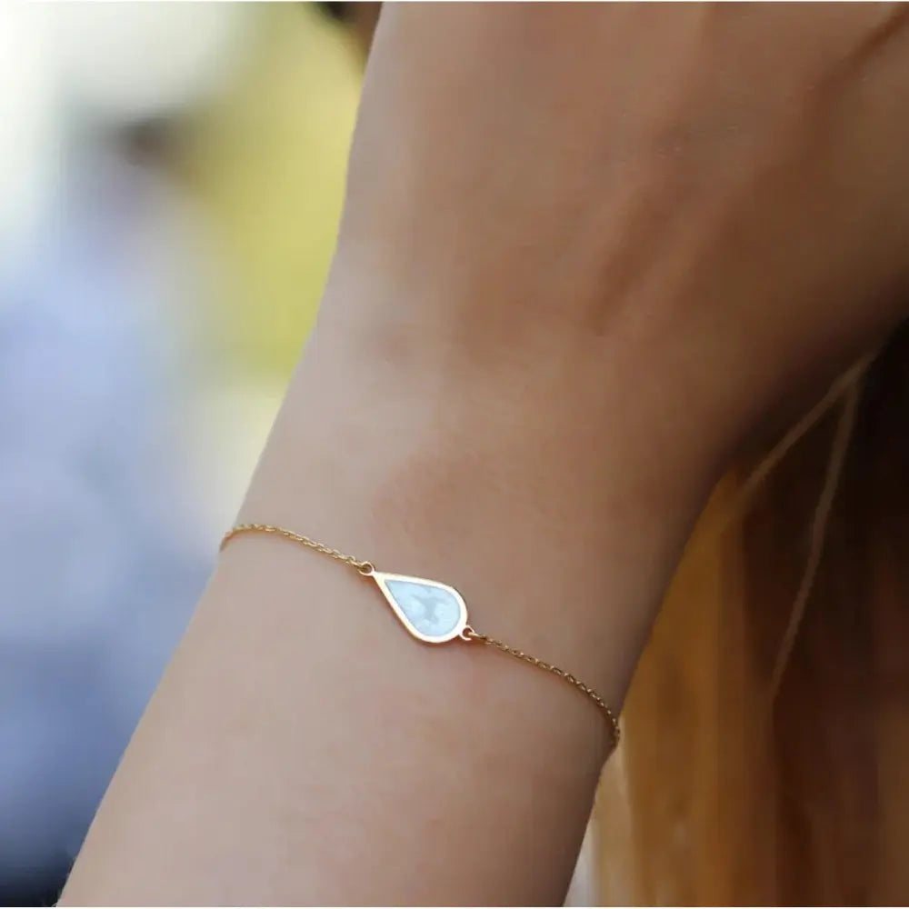 Bracelet Goutte Nacre