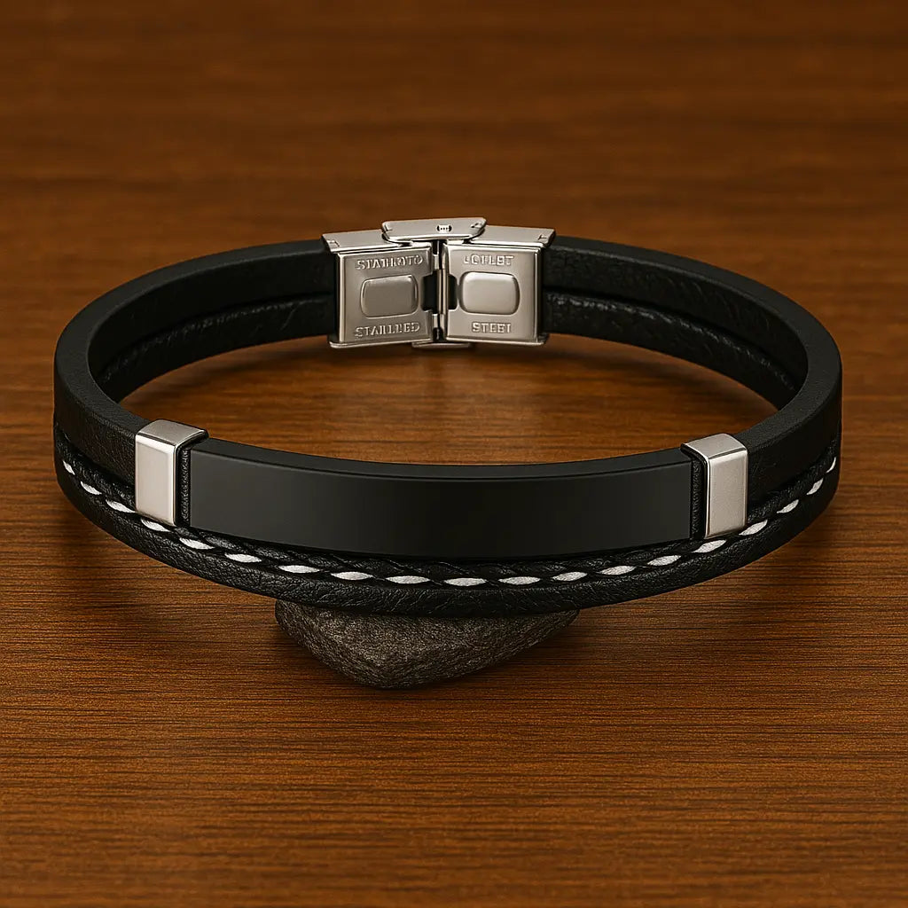 Bracelet homme personnalisé prénom