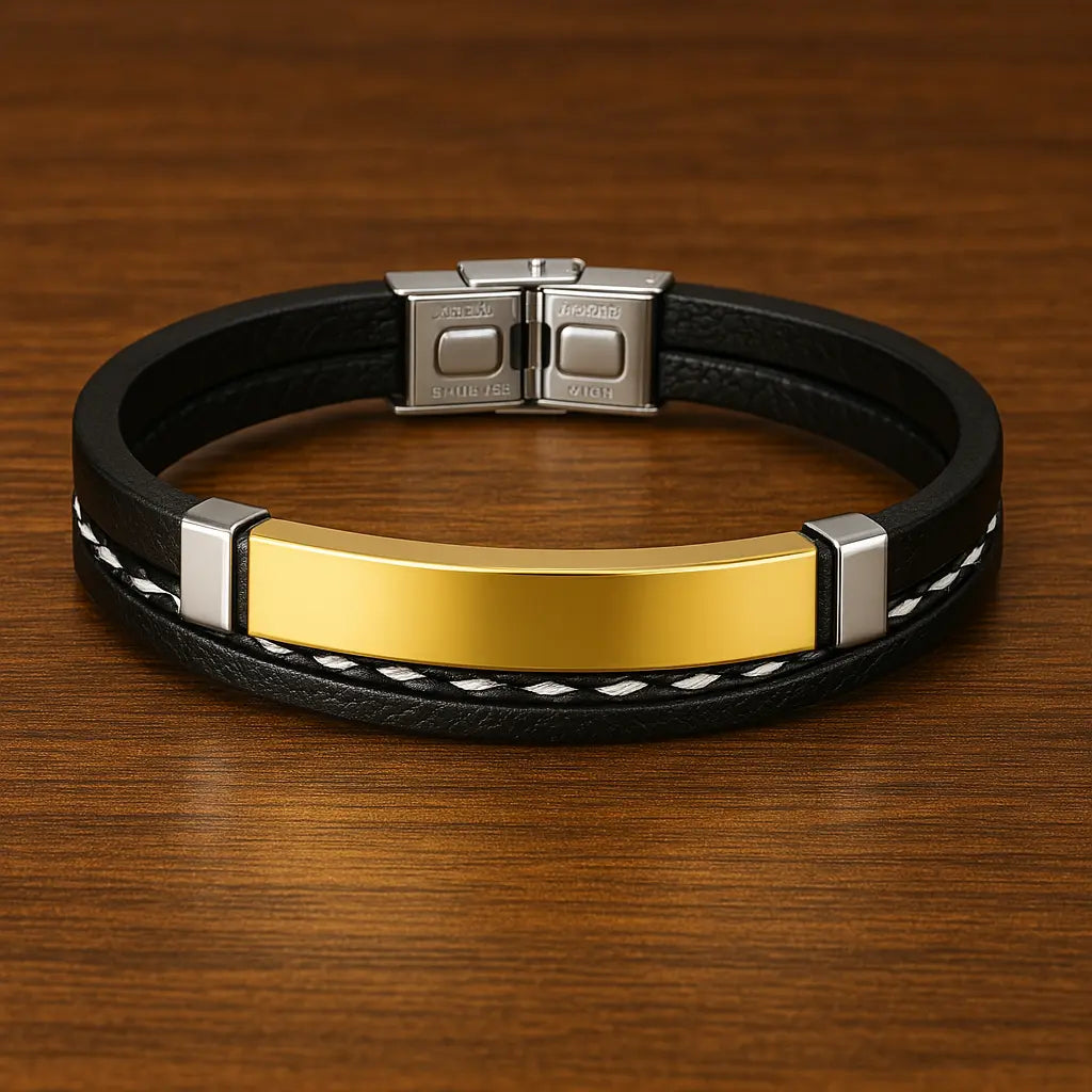 Bracelet homme personnalisé prénom