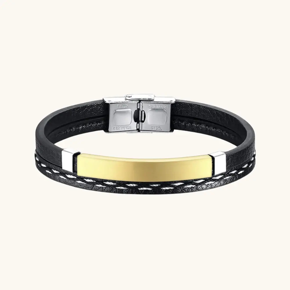 Bracelet homme personnalisé prénom