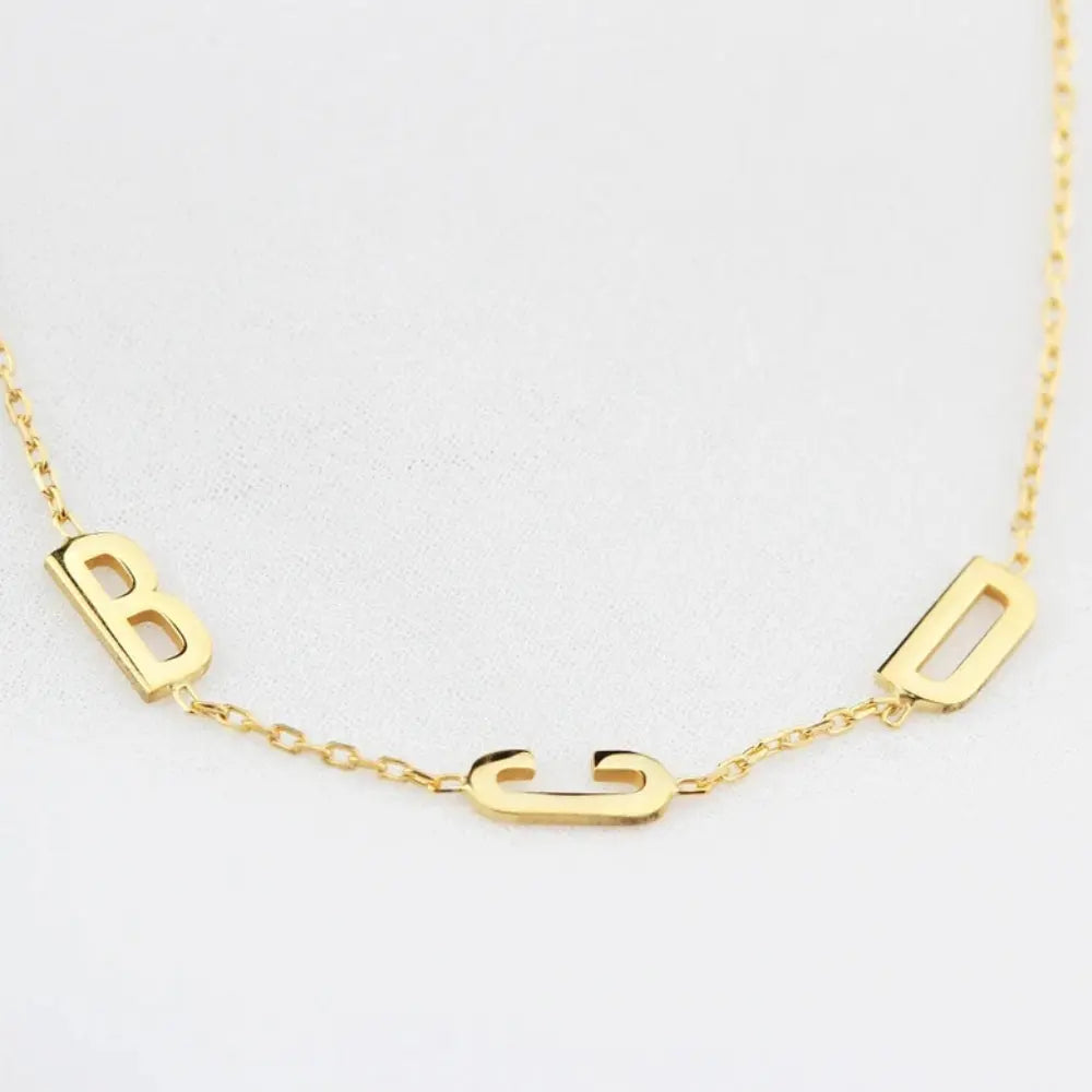 Bracelet lettres délicates