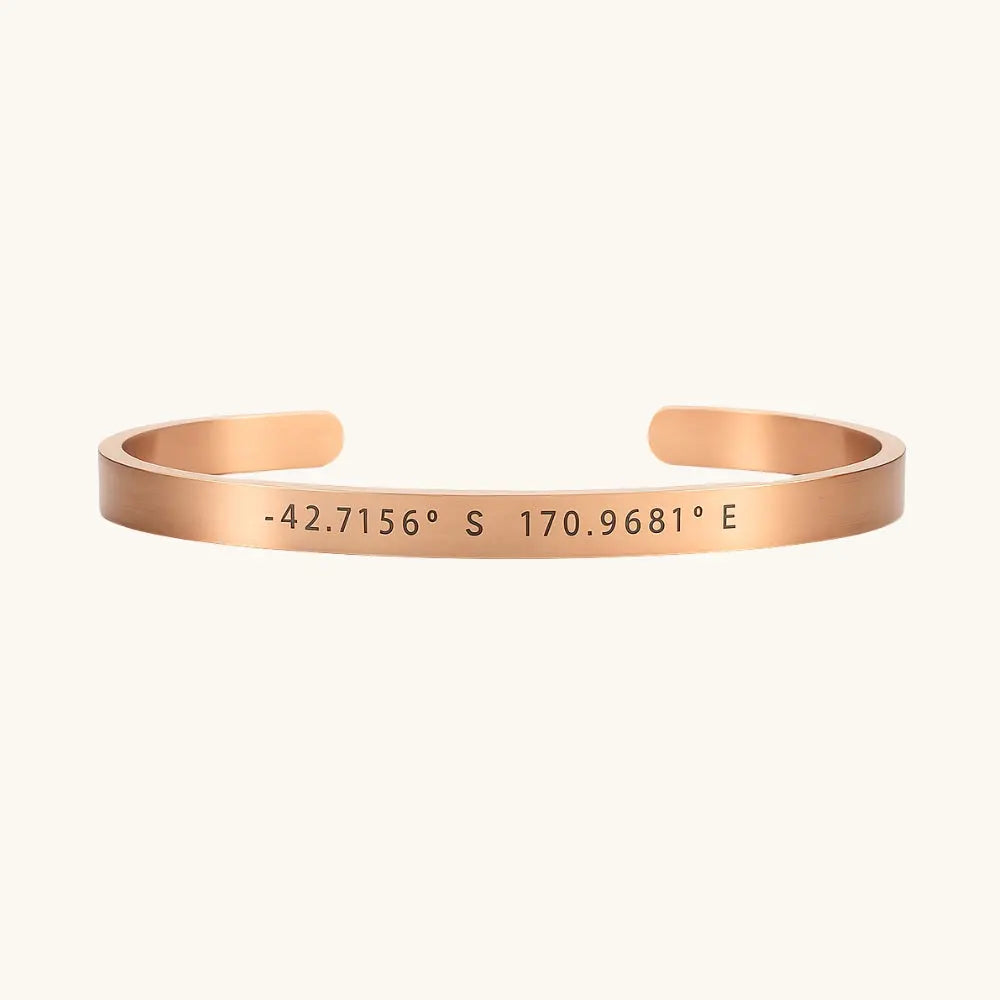 Bracelet message personnalisé