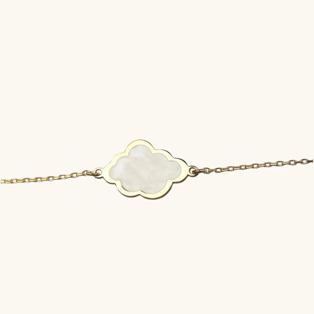 Bracelet nuage nacre
