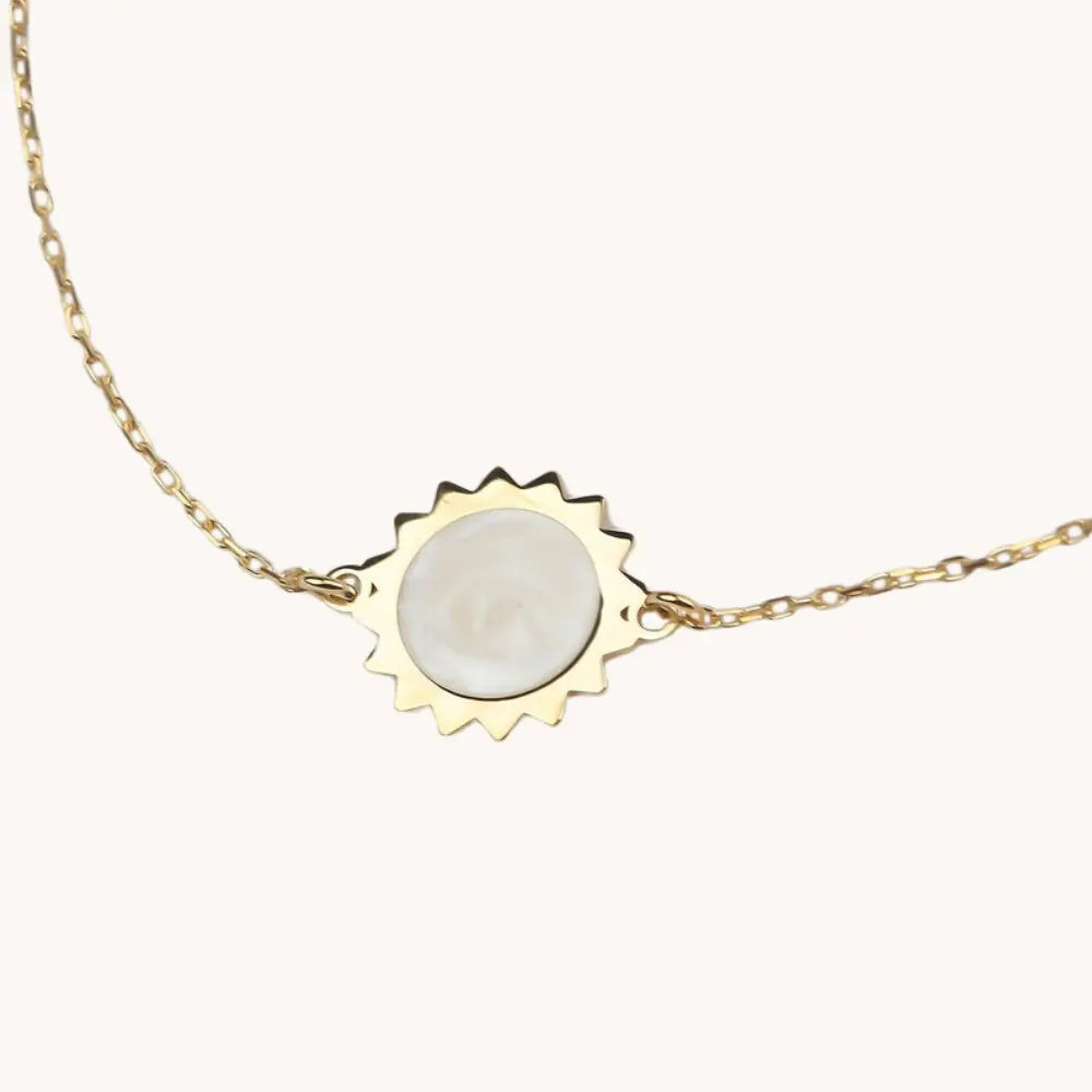 Bracelet Soleil En Émail