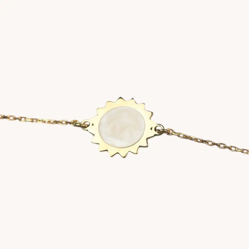 Bracelet Soleil En Émail