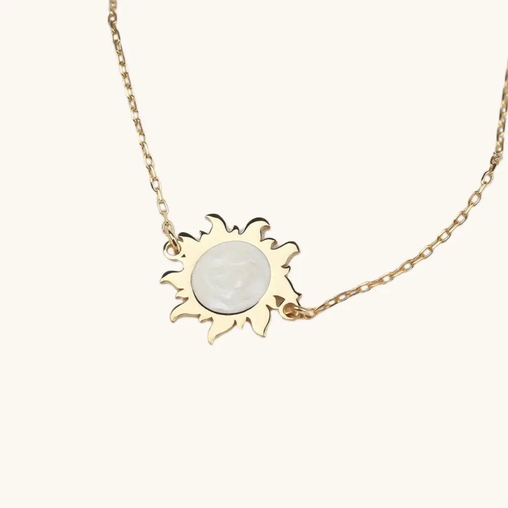 Bracelet soleil nacre