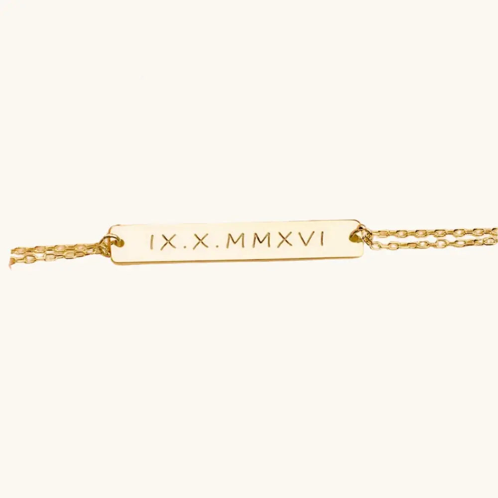 Bracelet chiffres romains