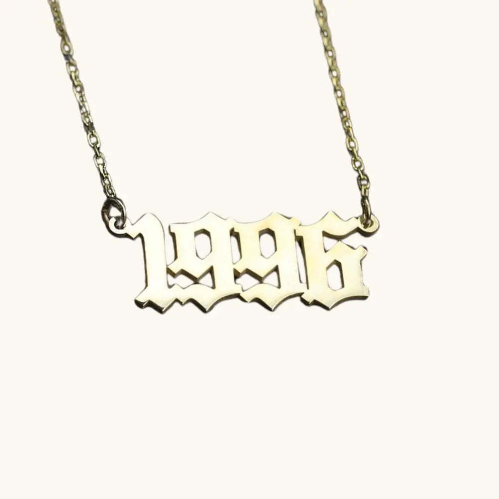 Collier année de naissance