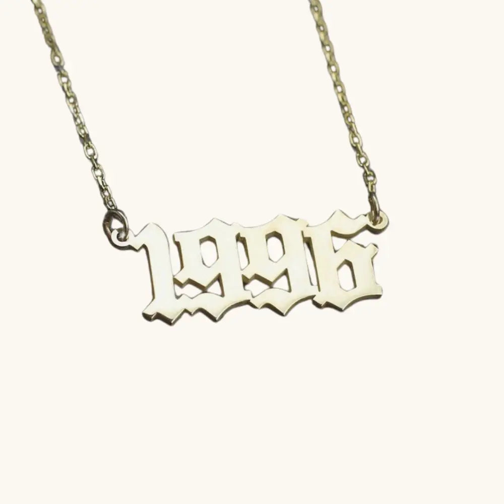 Collier année de naissance
