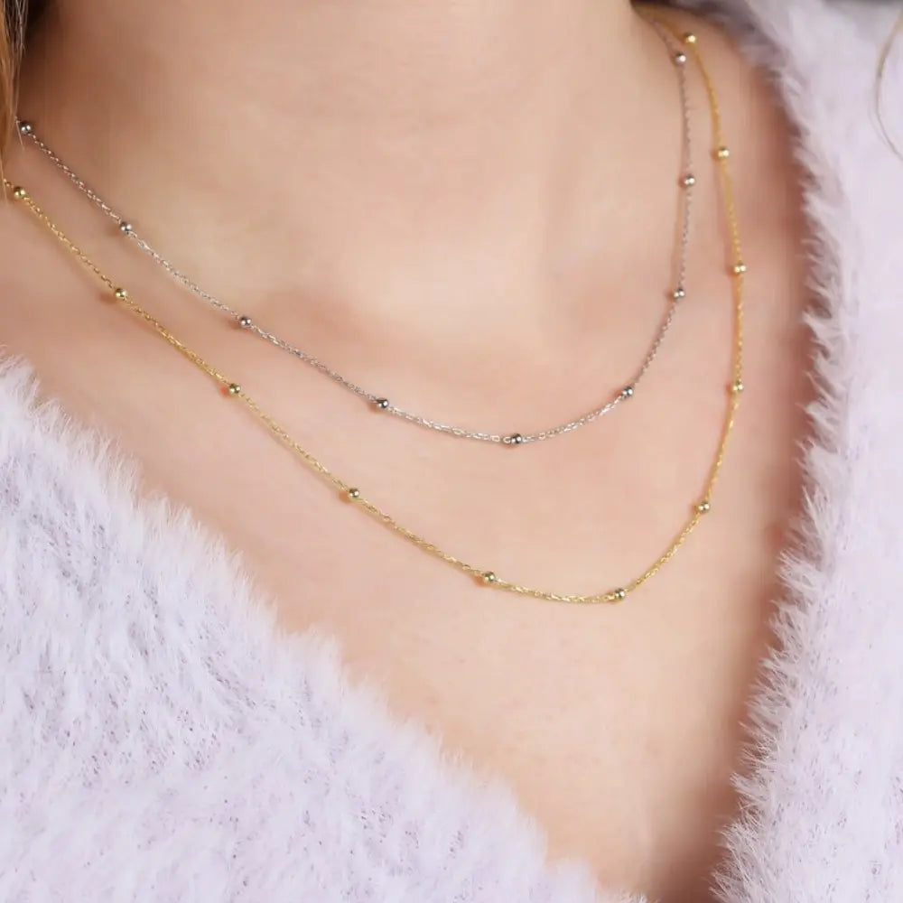 Collier billes