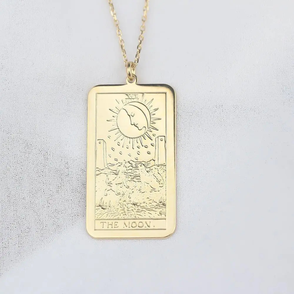Collier carte de tarot