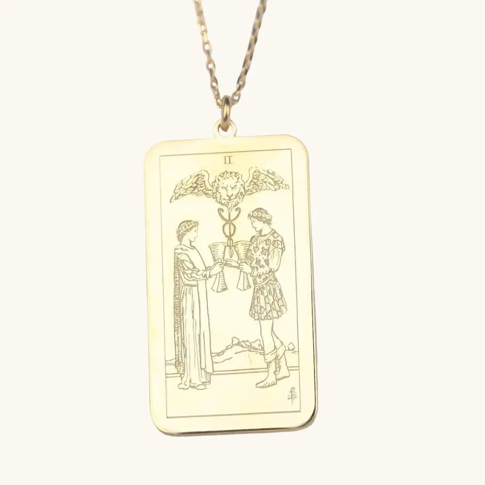 Collier carte de tarot
