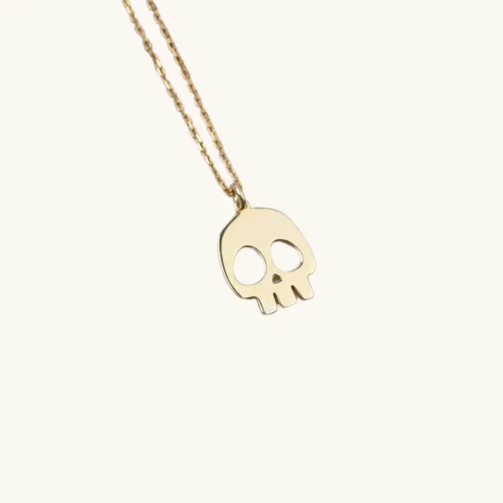 Collier de crâne mignon