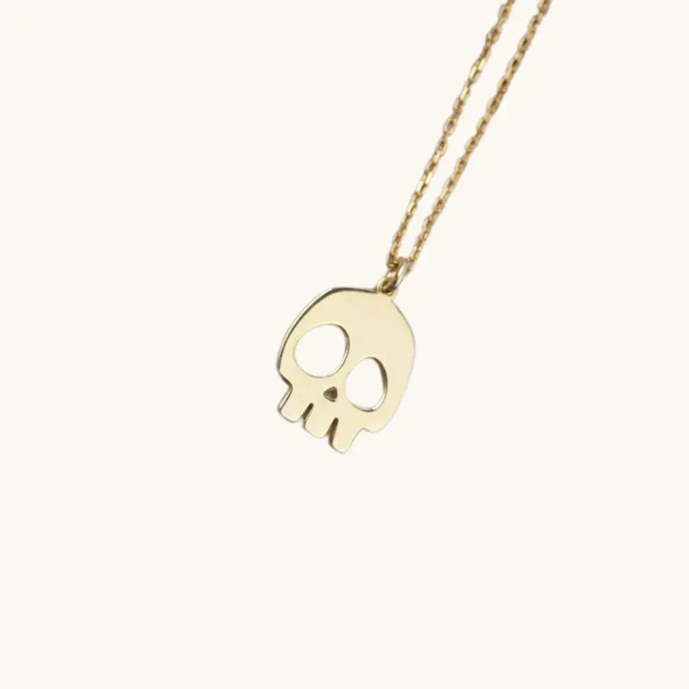 Collier de crâne mignon