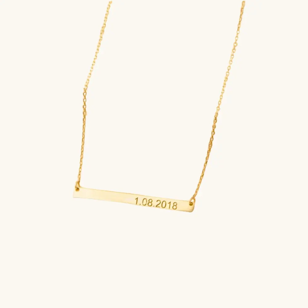 Collier date de naissance