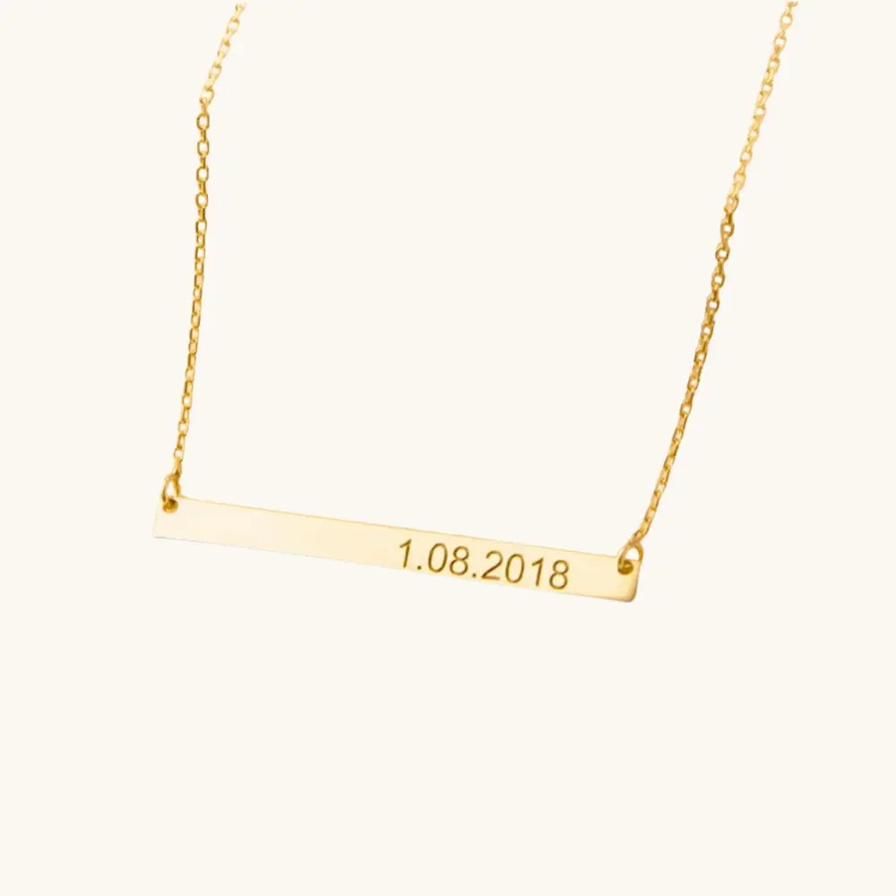 Collier date de naissance