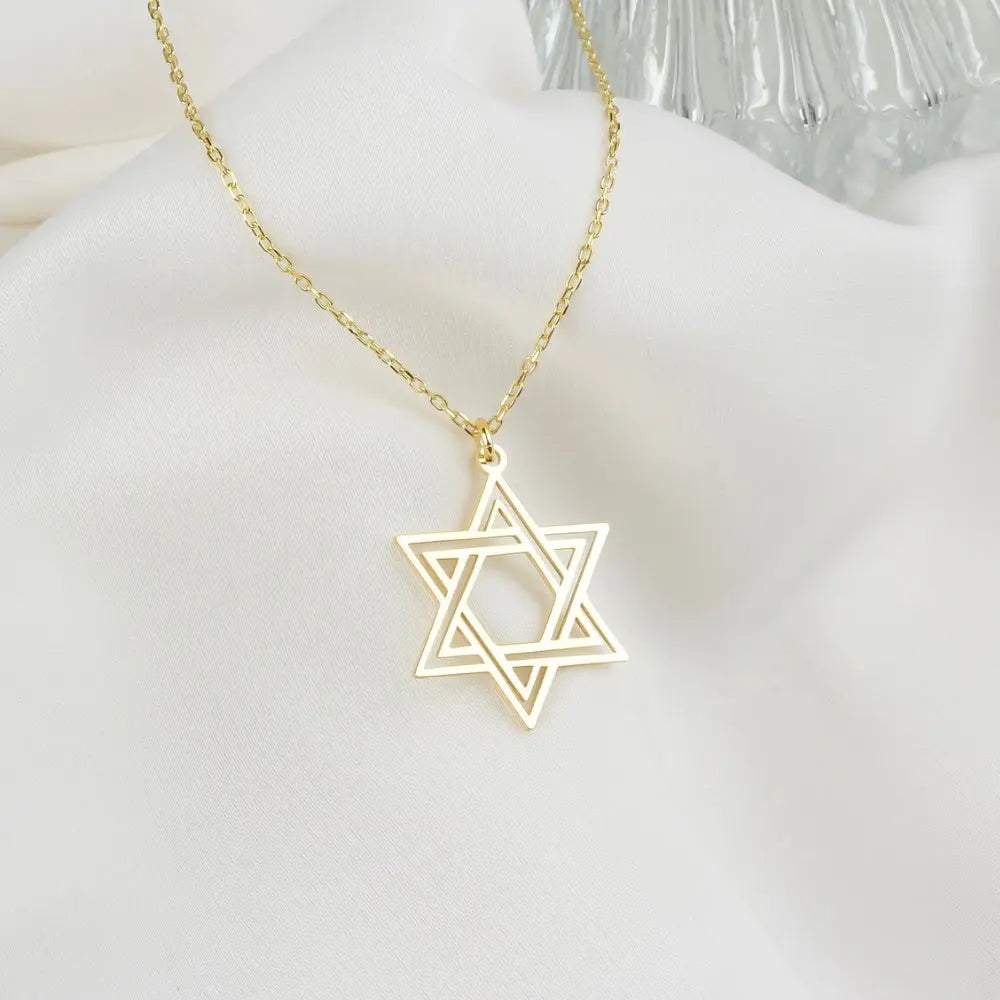 Collier étoile de David
