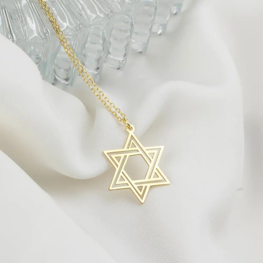 Collier étoile de David