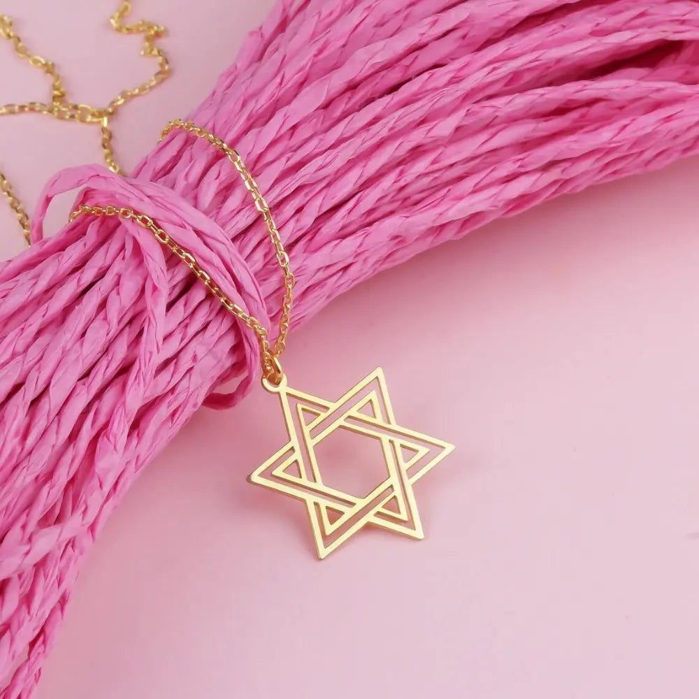 Collier étoile de David