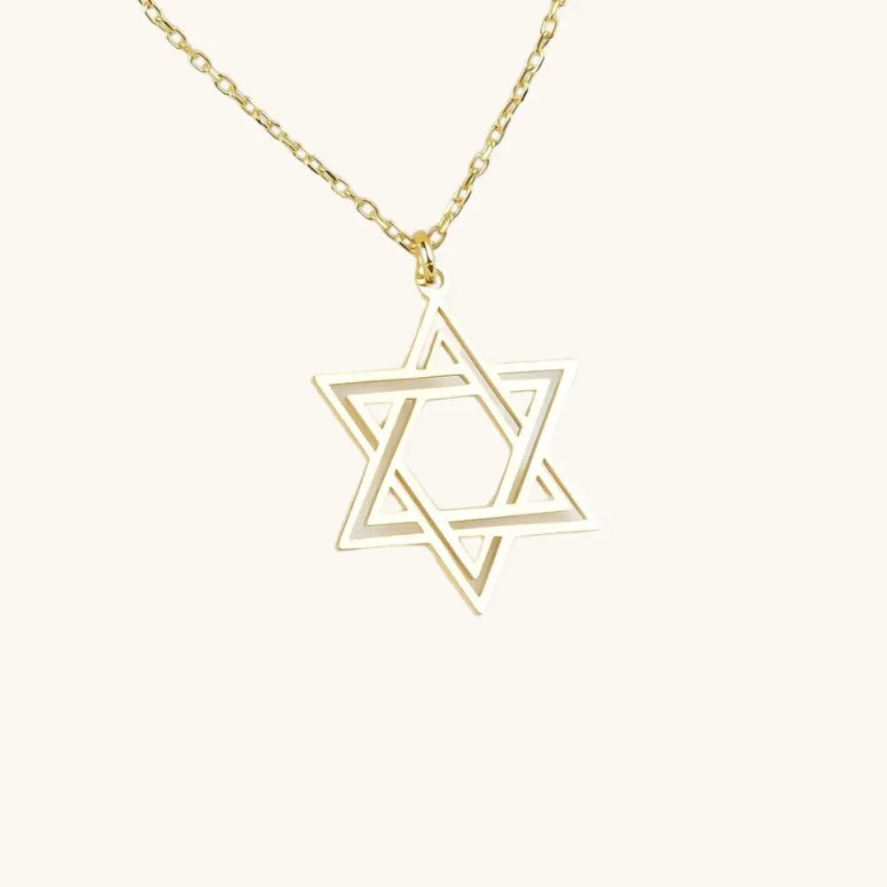 Collier étoile de David