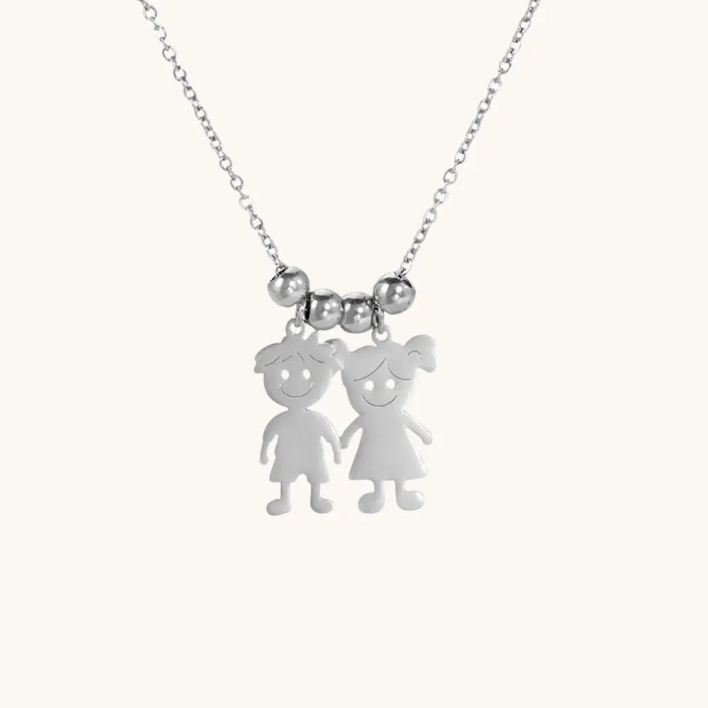 Collier famille personnalisé